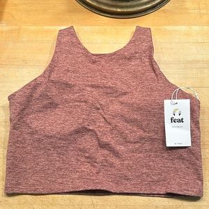 NWT Feat Solace Tank, Gogi (Heather) Color, Size L